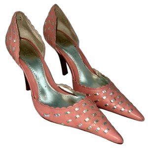 Bakers Pink Stacia Pointed Toe Heels